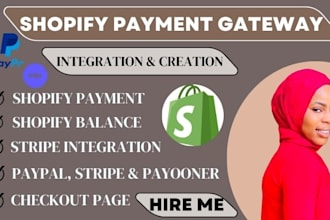 setup and activate shopify payments, stripe, paypal for your shopify store