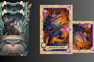 design tarot card games trading card games playing card games