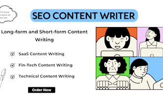 write SEO blogs for tech, saas, fintech and b2b businesses