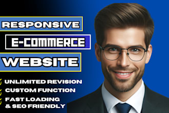 create a professional, responsive woocommerce wordpress store with SEO