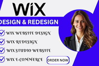 wix web redesign design landing page developer velo code studio