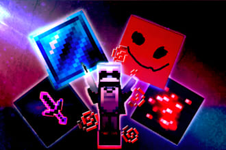 make you a minecraft thumbnail in less than 48 hours