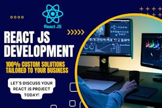 handle your complete react js development project