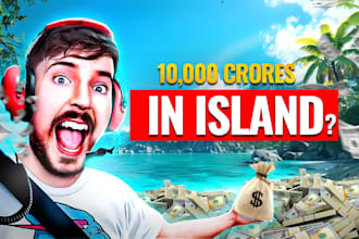 design viral and clickbait youtube thumbnail