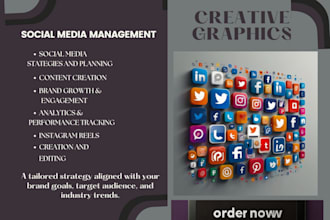 design stunning social media graphics for business growth