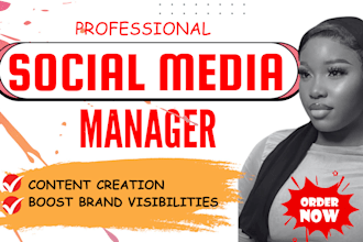 be your expert social media marketing manager facebook tiktok instagram shop ads