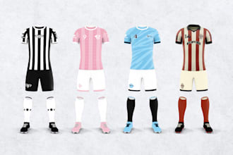 design your custom jerseys, tshirts, merchandising