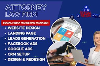 be your law firm social media marketing, notary and lawyer leads generation