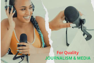 write assigned speeches, public communication, media and journalism