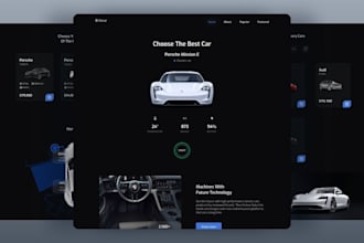 create a car rental or dealership website, limousine and taxi booking website
