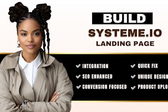 build systeme io sales funnel, systeme io landing page, webinar funnel