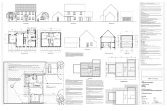 draw UK planning permission drawings for council submission