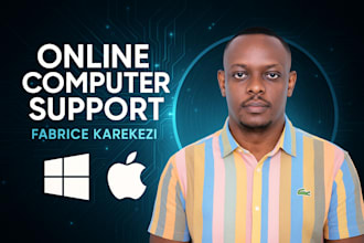 provide IT support to any technical problem you may have
