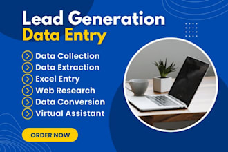 do data entry, copy paste, email leads, CRM data entry