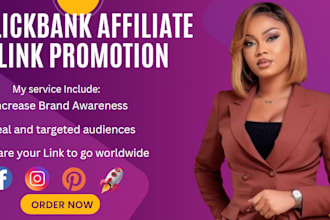 clickbank affiliate link promotion, website promotion