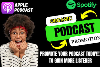 x2 apple spotify music promotion, effective podcast promotion