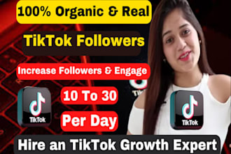 grow and promote your tiktok account followers organically