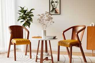 3d model and do photorealistic interior furniture and decor rendering