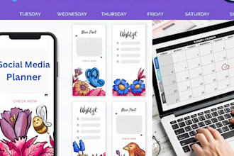 create branded planners story designs social media templates to boost your biz