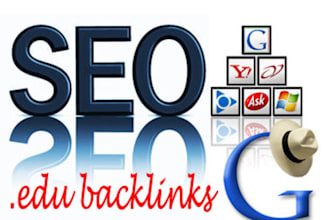 manually create 5 DoFollow profile backlinks from high authority edu sites