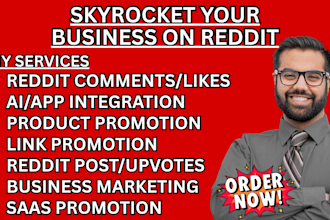 organic reddit post for business website app iptv saas product link promotion