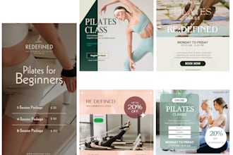 design eye catching social media posters for your brand