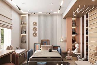 do 3d furniture modeling realistic rendering for furniture interior design