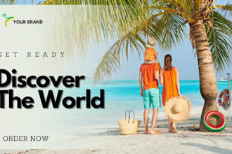 wix travel website, tourism, wix studio landing page, wix website redesign