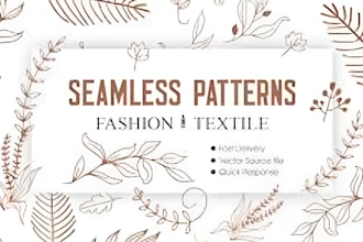 do pattern seamless design and fabric design