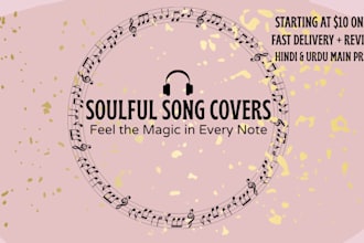 sing hindi and indian song covers