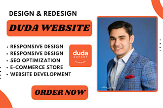 design duda business websites with expert web builder, stunning web design