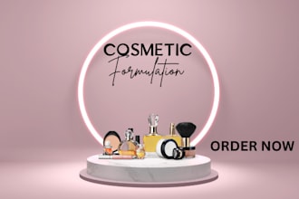 do cosmetic formulation, skincare, haircare, and organic product development