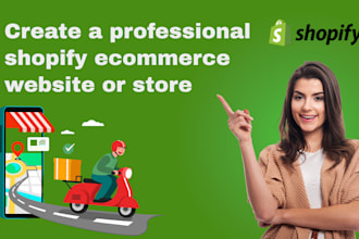 build shopify store or automated dropshipping store