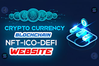 create ico presale website memecoin website solana staking dapp smart contract