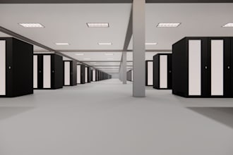 do 3d cgi unreal engine data centre, data center, data storage design