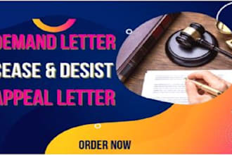 create an effective demand letter to secure your rights