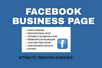 create facebook business page setup and manage it professionally