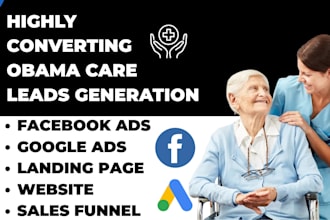 generate obamacare leads aca landing page final expense website