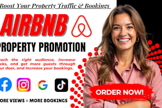 promote airbnb property website promotion social media marketing airbnb fb ig ad