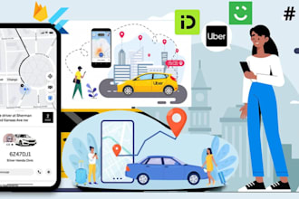 develop taxi booking app rideshare app carpool app gojek app uber app turo lyft