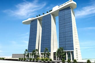 renew modern penthouse exterior,facade design,luxury commercial buiding,highrise