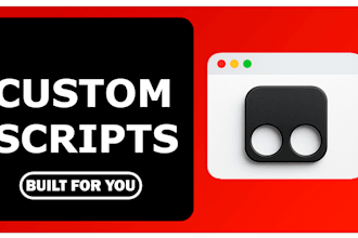 develop custom tampermonkey or violentmonkey userscripts for browser automation