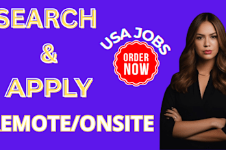search and apply to remote, onsite, or hybrid jobs on your behalf