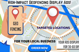 setup geofencing display ads campaign, to serve ads to millions to grow business