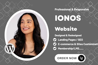 design ionos website landing page ionos website ionos seo setup redesign ionos