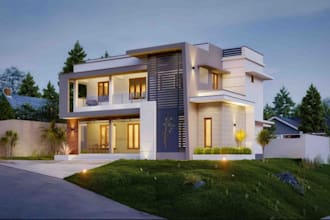 remodel luxury villa 3d desig, cgi, render facade,elevation,apartment unit built