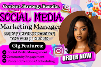 be your facebook social media marketing manager instagram content creator reels