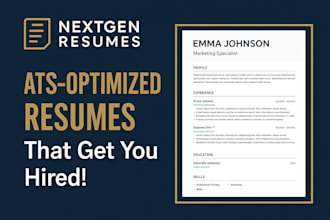 create an ats optimized resume that gets you hired