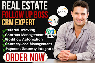 setup real estate follow up boss propertybase rezdy hellogtx xola peekpo vts crm