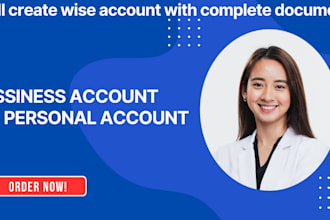 setup wise account with complete document